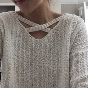 White sweater